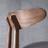 Solid Wood Nordic Chair Coffee Chair