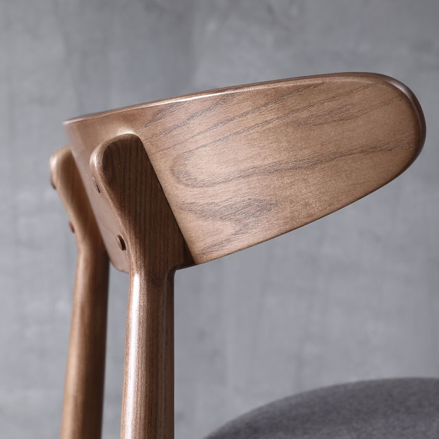 Solid Wood Nordic Chair Coffee Chair