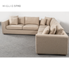 Modern Furniture Minimalist Modern Sectional L Shaped Outdoor Sofa