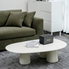 Contemporary Fiberglass Coffee Table for Living Room