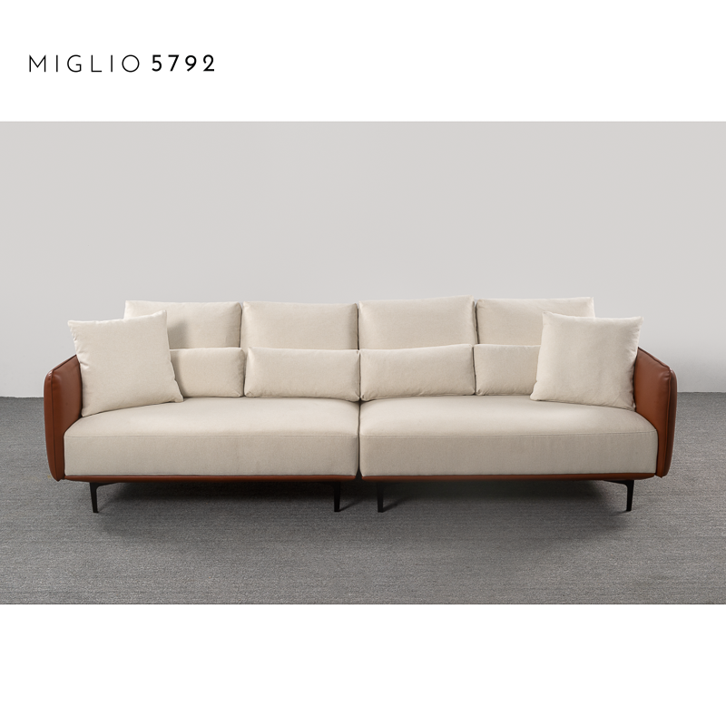 Elegant Fashion Modern Style Fabric Sofa M002