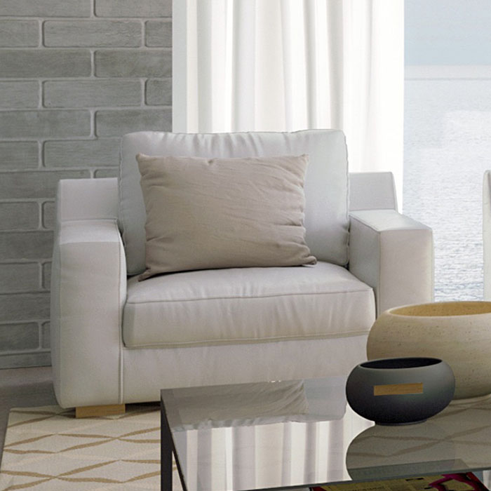 Home Furniture Living Room Sofa Set White Luxury Leather Sofa