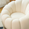 Pumpkin Lazy Swivel Sofa Chair Nordic Cloud Cute Chair