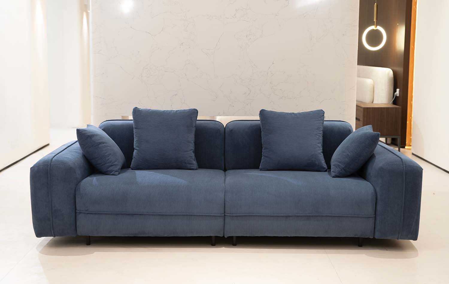 minimalist two seater sofa