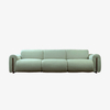 Modern Contemporary Three-Seater Sofa with Removable Armrests