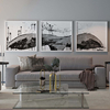 Italian Style Living Room Grey Modular Sofa